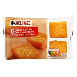Delhaize | Roombotercake met custardvulling 