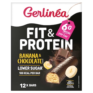 Gerlinéa | Barre | Banane-Chocolat 372 gr