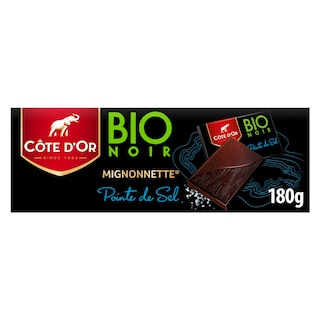 Côte d'Or | Mignonnettes | Pralines | Chocolat Noir | Pointe Sel | BIO 