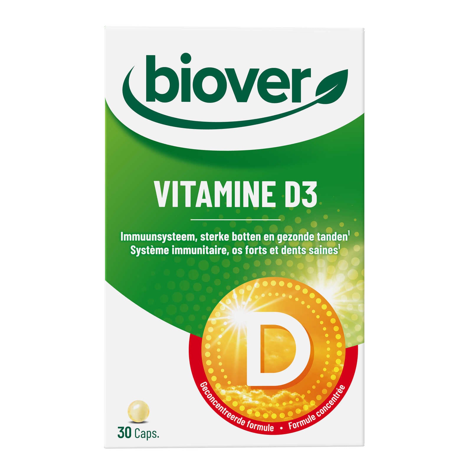 Biover Vitamine D3 | Caps