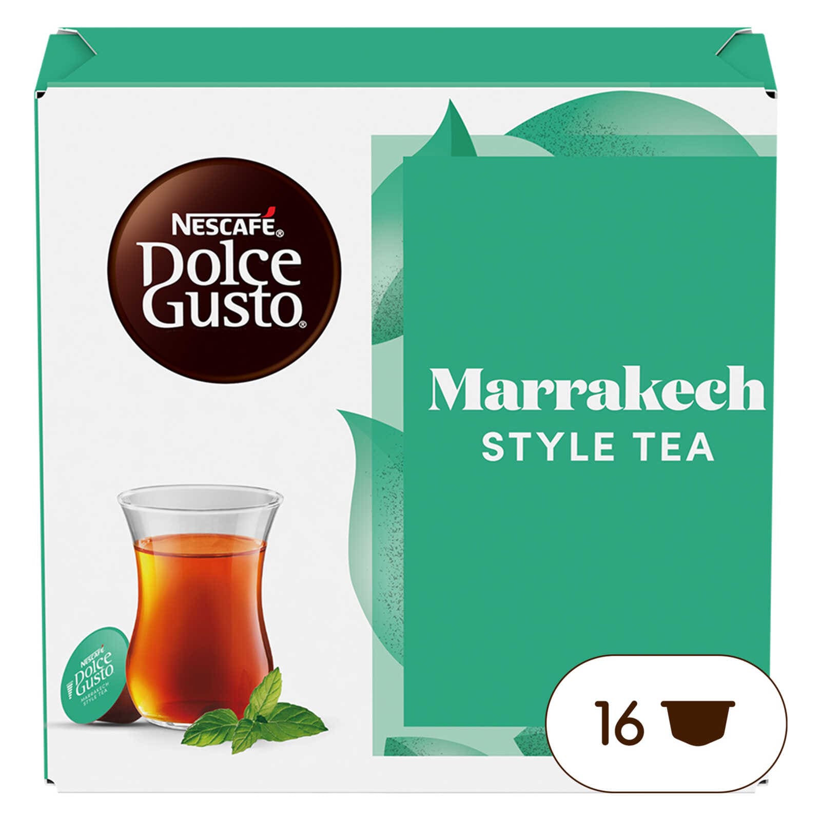 Nescafé Marrakesh Groene Thee | 16 capsules