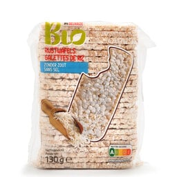 Delhaize | Bio | Galettes de Riz | Sans Sel | Bio 