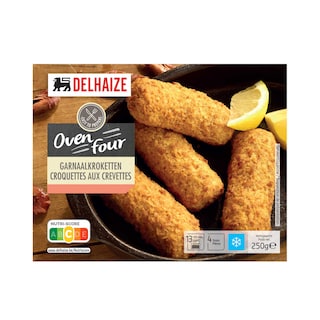 Delhaize | Garnaalkroketten | 28% | Oven 