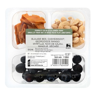 Delhaize | Bosbes | Cashew | Mango 