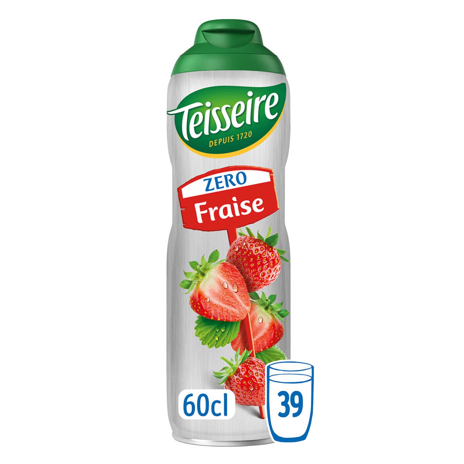 Teisseire Siroop | Aardbei | Zero Suiker