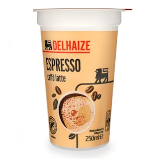 Delhaize | Caffe Latte | Espresso 25 cl