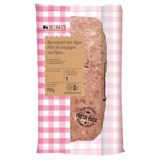 Delhaize | Pâté | Fermier | Figues 