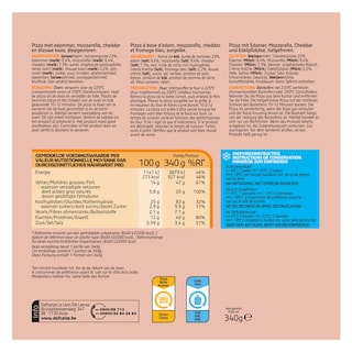 Delhaize | Pizza | 4 | Formaggio 