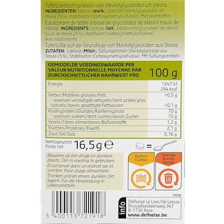Delhaize | Edulcorant | Stevia 