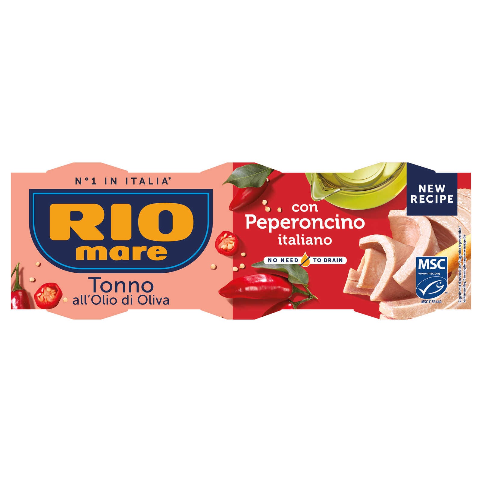 Rio Mare Tonijn | Olijfolie | Peperoncino