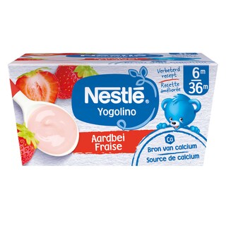 Nestlé | Yogolino | Laitage | Fraise | 6 mois 4 x 100 gr