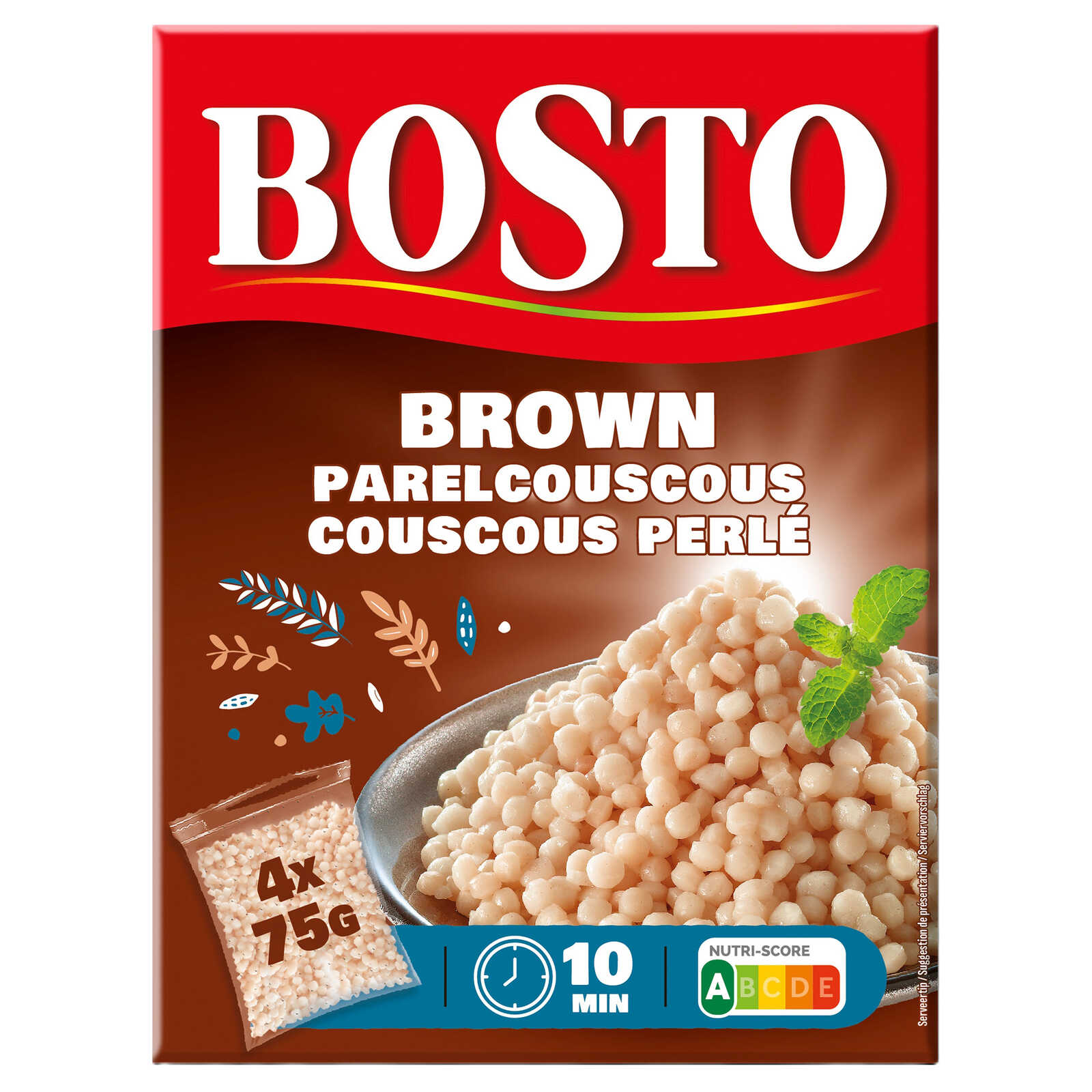 Bosto Parelcouscous | Bruin