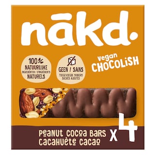 Nàkd | Reep | Pindas | Chocolade 