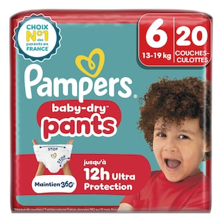 Pampers | Baby Dry Pants | Luierbroekjes | Maat 6 20 st