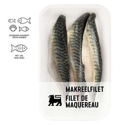Delhaize | Makreelfilet | Met vel +/- 200 gr