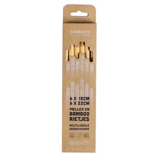 Bambooze | Pailles | 15 & 22cm 