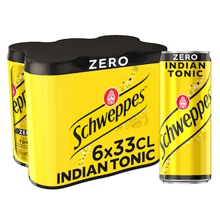 Schweppes | Indian Tonic | Zero | Blik 