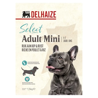 Delhaize | Hondenvoeding | Brokjes | Adult | Kip 