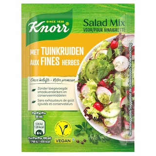 Knorr | Epices | Vinaigrette | Fines herbes | Salad mix 