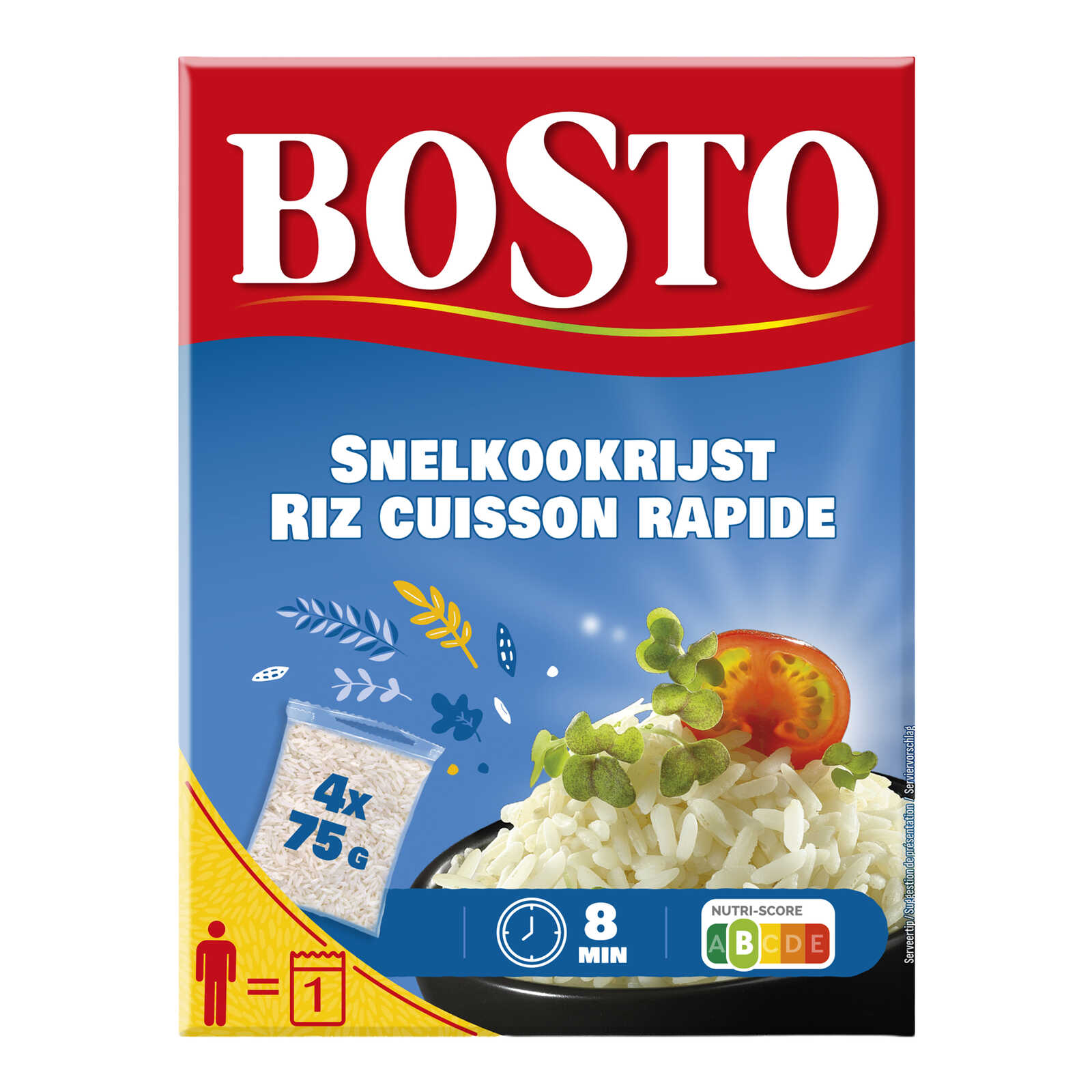 Bosto Snelkookrijst | 8 min