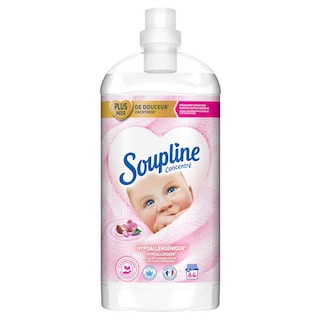 Soupline | Adoucissant | Concentré | Ul.  3D Hypoallergenic | 1,35L 