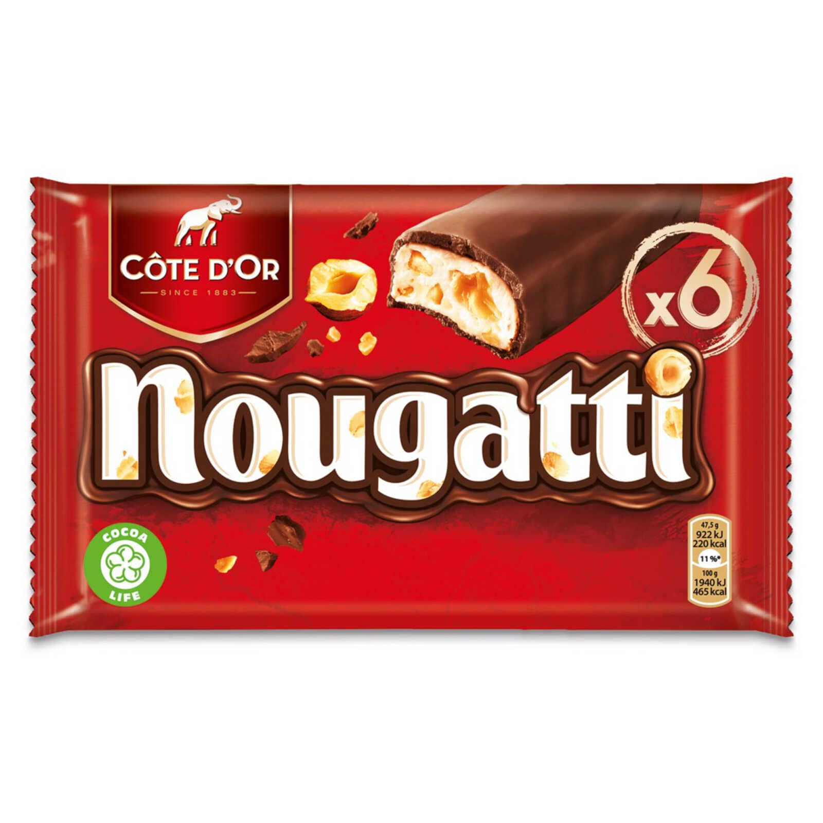 Côte d'Or Chocolade | Melkchocolade | Noga | 6 Repen