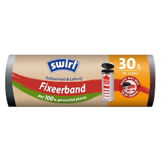 Swirl | Pedaalemmerzak | Fixeerband XL | 10st | 30L 
