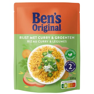 Ben's Original | Rijst | Curry | Groenten 