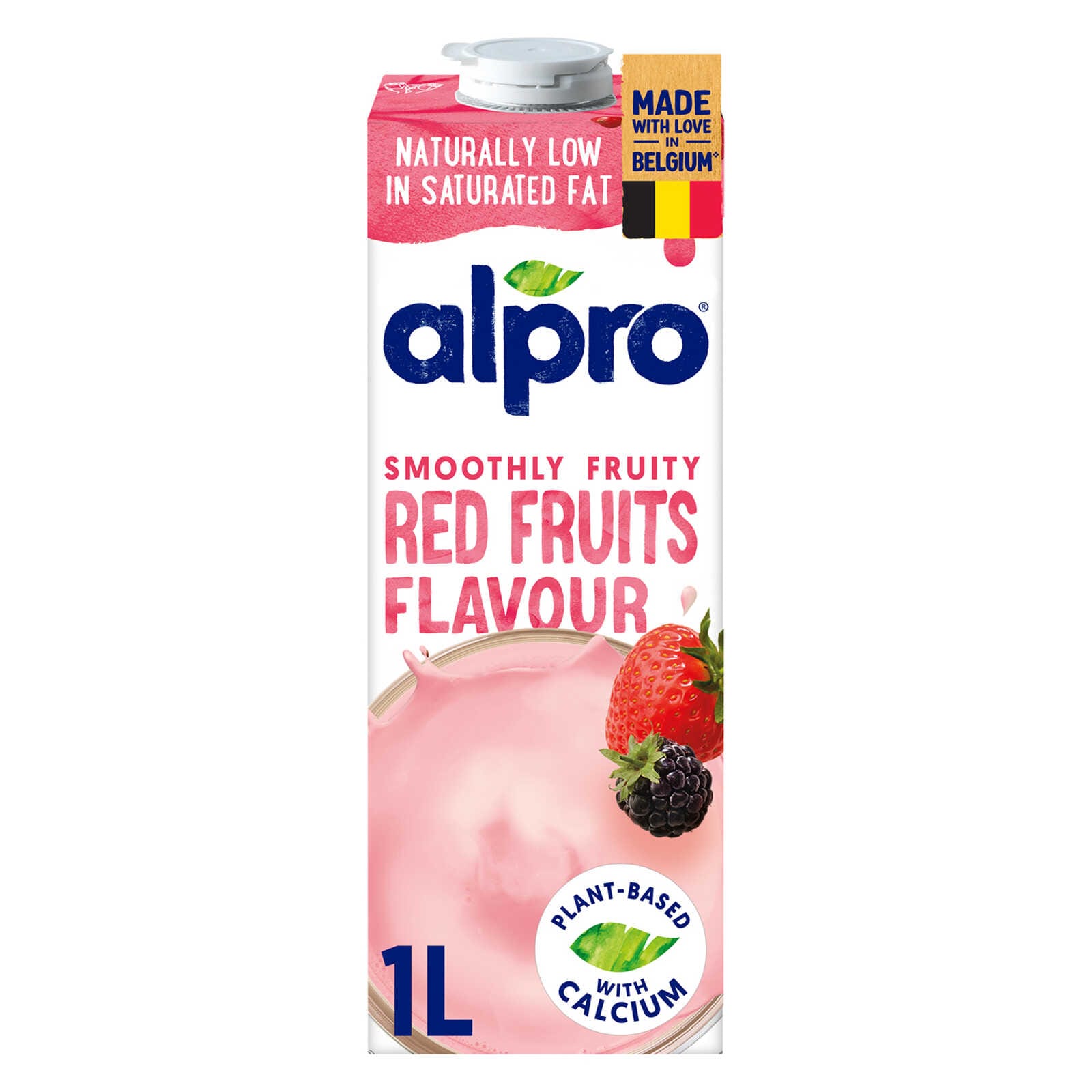 Alpro Plantaardige drank | Soja | Rode vruchten