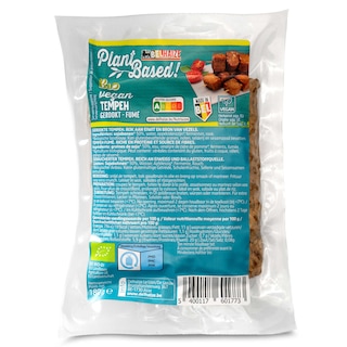 Delhaize | Plant-Based | Tempeh | Gerookt | Vegan | Bio 180 gr