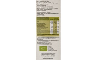 Delhaize | Bio | Yaourt | Entier | Bio 