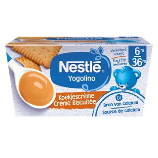 Nestlé | Yogolino | Melkdessert | Koekjescrème | Baby | 6 m 
