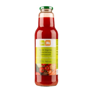 Delhaize | Bio | Sap | Groenten | Bio | Glas 