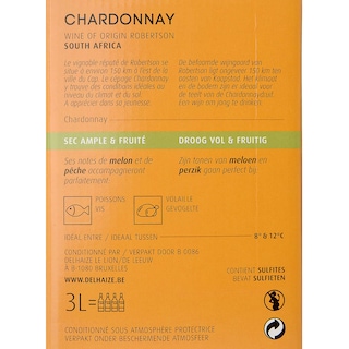 Delhaize | South African Wine | Chardonnay 3 l