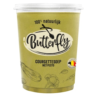 Butterfly | Courgettesoep met pesto 95 cl