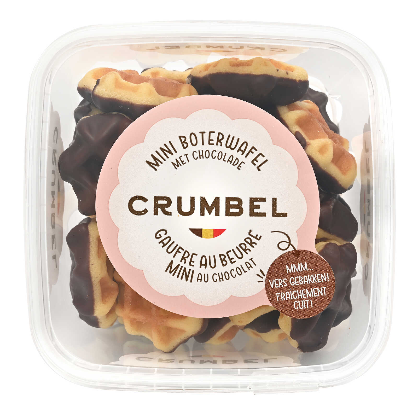 Crumbel Wafel | Mini | Chocolade