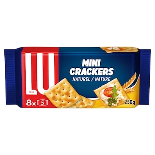 LU | Mini Crackers | Toasts | Mini | Naturel 250 gr