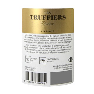 France-Frankrijk | Côtes du Rhône AC | Les Truffiers reserve Blanc 