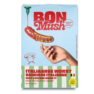 Bonmush | Saucisse | Italienne | Veggie 180 gr