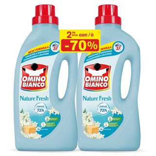 Omino Bianco | Vloeibare wasmiddel | Nature Fresh | 1,48L | 37DS | 2de 70% 2 x 37 st