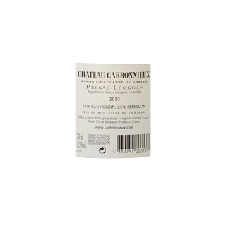 FR BORDEAUX PESSAC LEOGNAN | Château Carbonnieux blanc 2013 