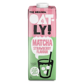 Oatly | Haverdrink | Matcha| Aardbei 