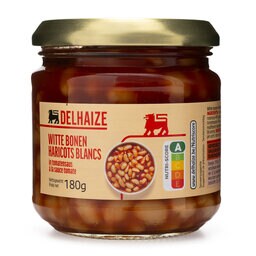 Delhaize | Haricot blanc | Sauce tomate 