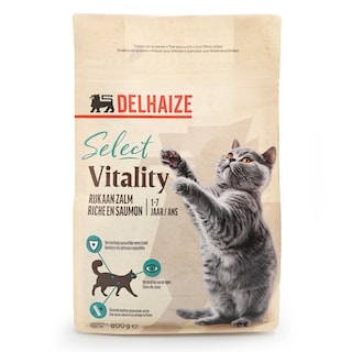 Delhaize | Kattenvoeding | Brokjes | Adult | Zalm 