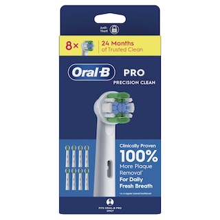 Oral-B | 8 opzetborsteltjes | Precision clean 