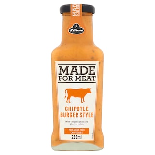 Kühne | Made for Meat | Saus | Chipotle | Burger style 