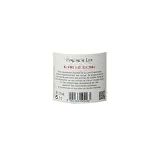 FR BOURGOGNE COTES CHALONNAISE | Bourgogne - Côte Chalonnaise | Givry 2014 Rouge 
