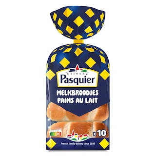 Brioche Pasquier | Melkbroodjes | 10st 350 gr