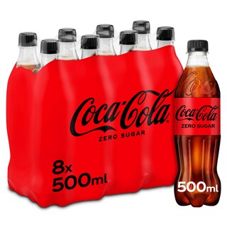 Coca-Cola | Zero Sugar | PET 8 x 50 cl