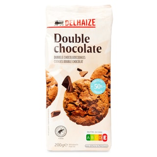 Delhaize | Cookies | Double chocolade 
